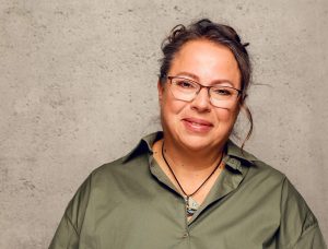 Foto mit Petra Stripp-Scheuring