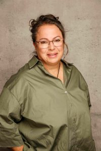 Foto mit Petra Stripp-Scheuring